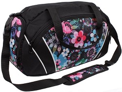 Torba sportowa damska w kwiaty