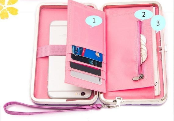 Portfel damski duży Baellery