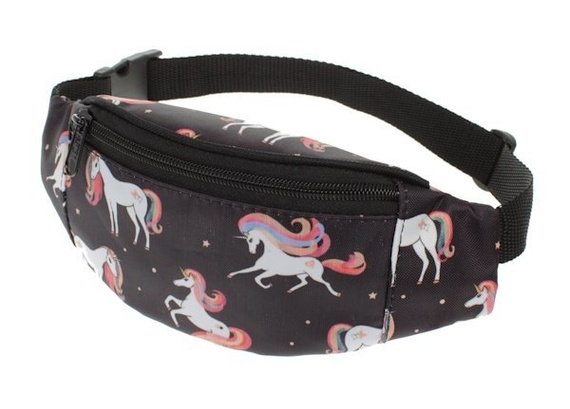Saszetka na pas nerka dla dziecka jednorożce Unicorny