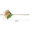 Niebieska hortensja sztuczna 45 cm – elegancka dekoracja kwiatowa