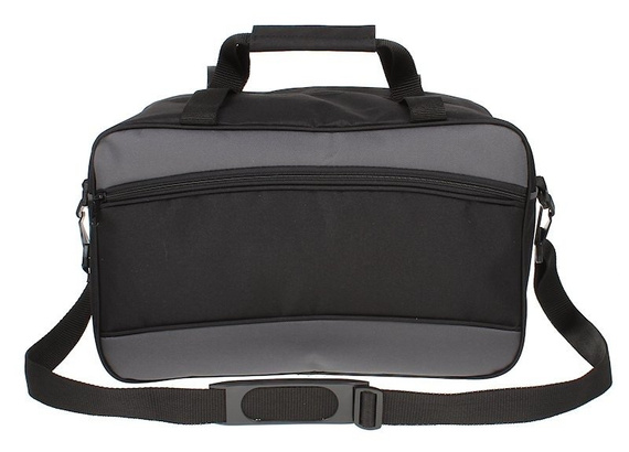 Torba 40x20x25 czarno popielata