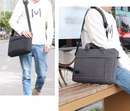 Torba na laptopa 15 6 ciemnoszara