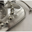 Czarna wieczorowa torebka damska typu worek