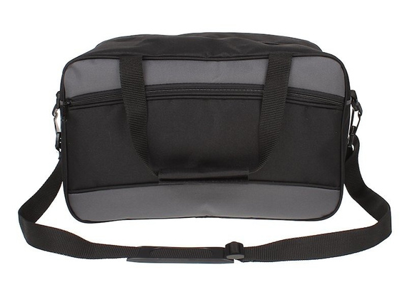 Torba 40x20x25 czarno popielata