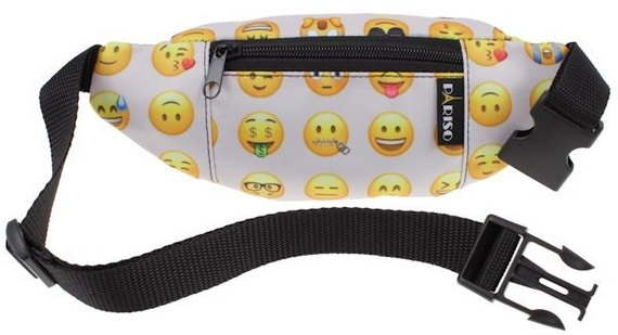 Saszetka na pas nerka biodrowa dla dziecka Emoji