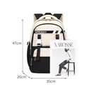 Miętowo-szary plecak dla uczennicy – funkcjonalność i styl w jednym!