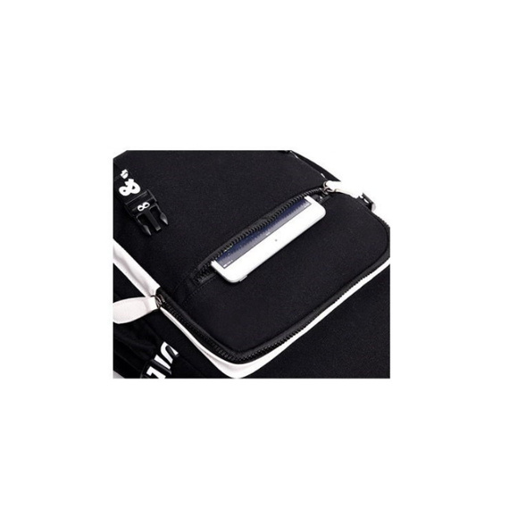 Plecak szkolny czarny TikTok