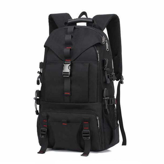 Plecak czarny sportowy i podróżny męski