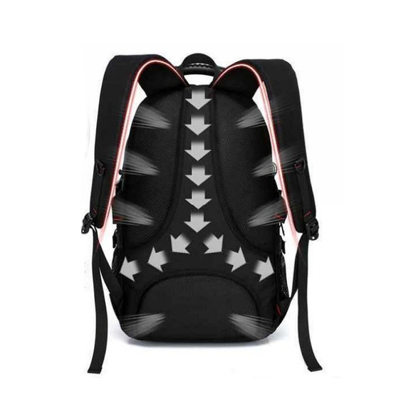 Plecak czarny sportowy i podróżny męski