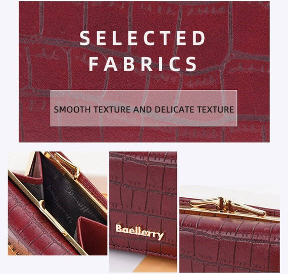 Portfel damski na bigiel 