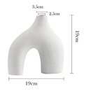 Artystyczny Zestaw Wazonów Ceramicznych zestaw 2 szt.