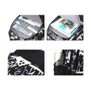 Duży czarny plecak dla chłopca