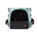 Plecak damski 2w1 z pomponem kremowy