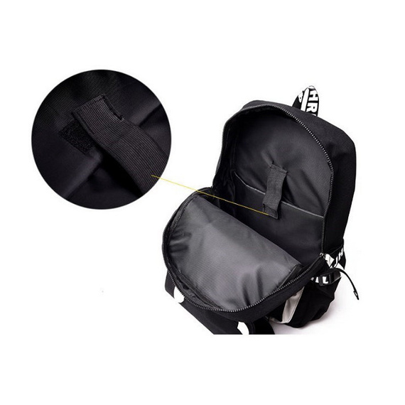 Plecak szkolny czarny TikTok