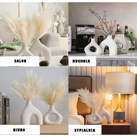 Artystyczny Zestaw Wazonów Ceramicznych zestaw 2 szt.