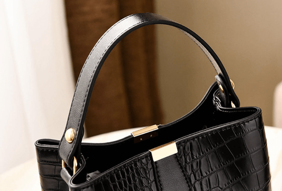 Torebka worek brązowa