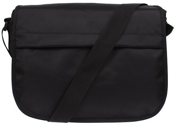 Torba męska na ramię czarna listonoszka