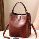 Torebka worek brązowa