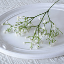 Sztuczna gipsówka dekoracyjna 52 cm – biała