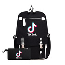 Plecak szkolny czarny TikTok