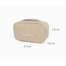 Szary organizer damski na bieliznę i biustonosze – podróżny