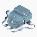 Plecak damski dwukomorowy czarny