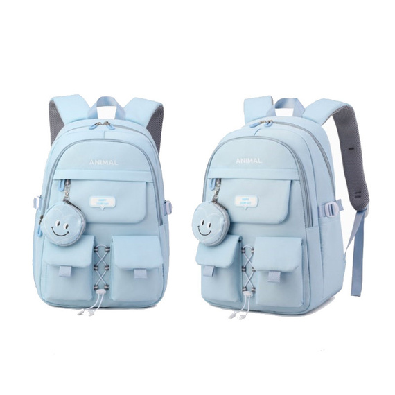 Plecak szkolny dla dziewczynki 1-3 niebieski