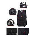 Plecak czarny sportowy i podróżny męski