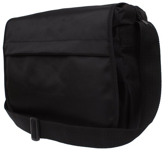 Torba męska na ramię czarna listonoszka