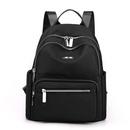 Plecak damski dwukomorowy czarny