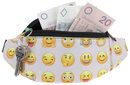 Saszetka na pas nerka biodrowa dla dziecka Emoji