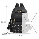 Plecak damski pikowany