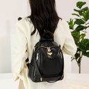 Plecak damski triangle czarny