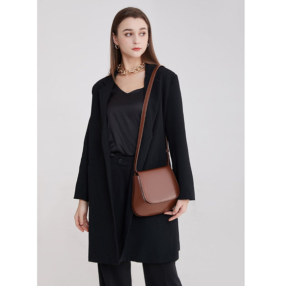 Brązowa Elegancka Torebka