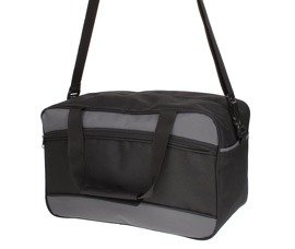 Torba 40x20x25 czarno popielata