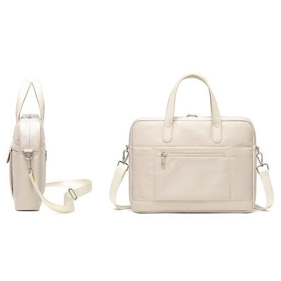 Damska Torba na Laptopa 15 6 cala Pastelowy Fiolet