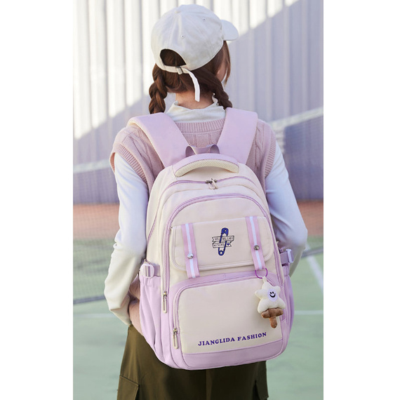 Plecak szkolny dla dziewczyny zestaw 3w1