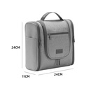 Kosmetyczka wisząca z organizerem - porządek w domu i podróży