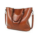Brązowa torebka shopper 