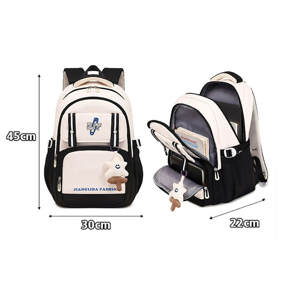 Plecak szkolny dla dziewczyny zestaw 3w1