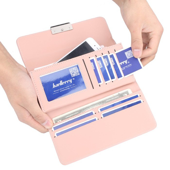 Portfel damski czarny 