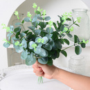 BIały sztuczny tulipan 34 cm 