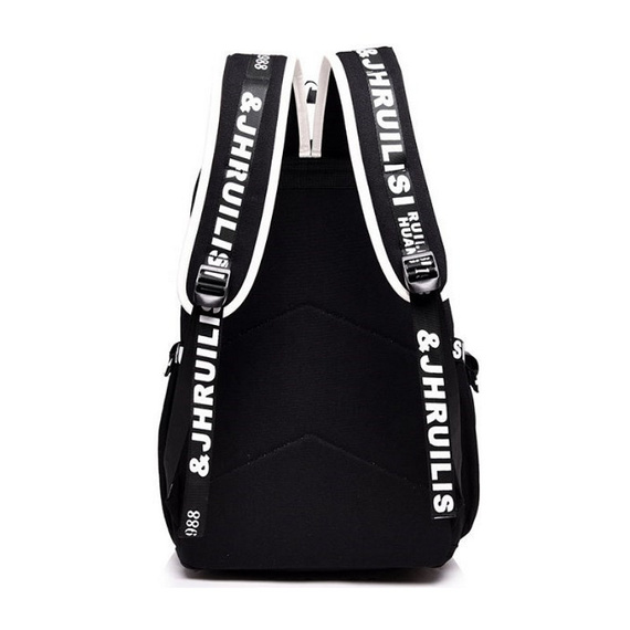 Plecak szkolny czarny TikTok