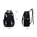 Plecak szkolny czarny TikTok