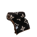 Gruby Koc Narzuta 180x200 cm Ciemnobrązowy