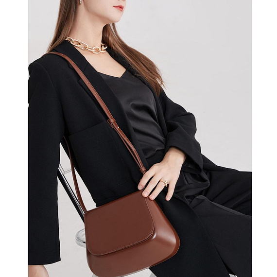 Brązowa Elegancka Torebka