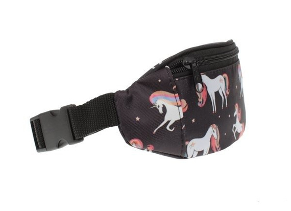 Saszetka na pas nerka dla dziecka jednorożce Unicorny