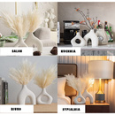 Artystyczny Zestaw Wazonów Ceramicznych zestaw 2 szt.