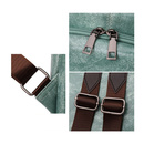 Plecak damski 2w1 z pomponem kremowy