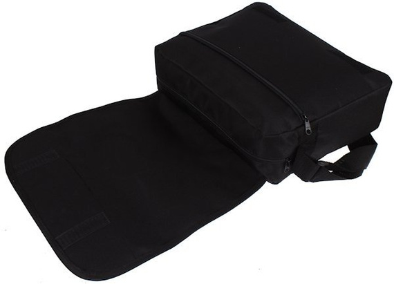 Torba męska na ramię czarna listonoszka